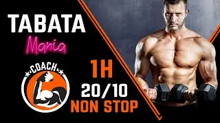 TABATA Song w/ Timer SPECIAL 1H NON STOP by TABATAMANIA