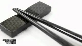 Carbon fiber chopsticks from CarbonFiberGear.com