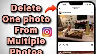 How to Delete One photo from multiple photos post on Instagram