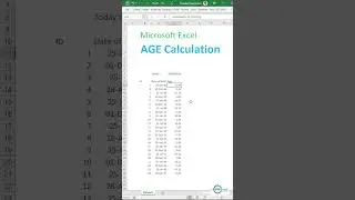 Calculate Age using Microsoft