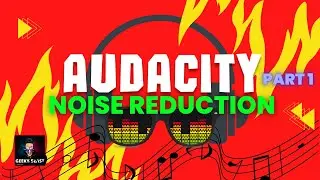 Remove Background Noise in Video with Audacity | Audio Noise Reduction | Improve Audio Sound Quality