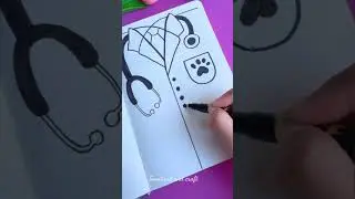 I need a Doctor🧑‍⚕️ #shorts #tonniartandcraft #satisfying #art #youtubeshorts #love