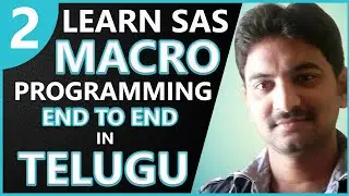 Complete Macro Functions with Use Cases 👌 SAS Macro Programming Tutorial for Beginners in Telugu 👍👍