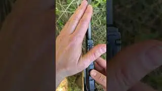 Пистолет Люгер P08 артиллерист с огромным стволом !!!