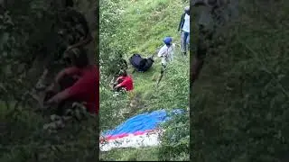 Paragliding live accident in Mcleodganj- Dharamshala