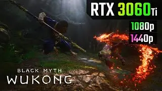 Black Myth: Wukong : RTX 3060 Ti 8GB - 1080p vs 1440p (FSR)