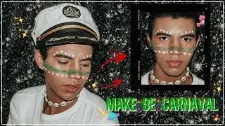 MAQUIAGEM FÁCIL COM MUITO GLITTER PARA ARRASAR NO CARNAVAL 2019 🎊// marcelowyury