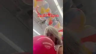 Beach Walmart INFLATABLES display! 