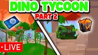 🦕🐱‍🐉DINO TYCOON Update Part 2!🦖- Pet simulator 99 🙀| Grinding & GIVEAWAYS🔴#shorts