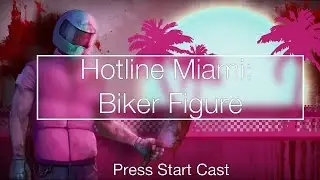 Распаковка Hotline Miami: Biker Figure