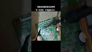 Samsung UE85TU8500T поступил на ремонт звук есть нет изображения