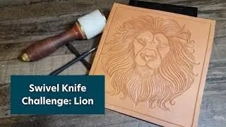 Swivel Knife Lion