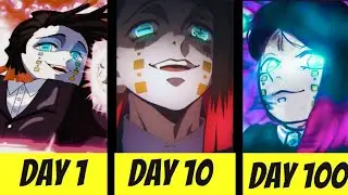 I spent 100 Days as ENMU in Project Slayers...   #roblox #projectslayersroblox #demonslayer