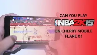 NBA2K15 on Cherry Mobile Flare X