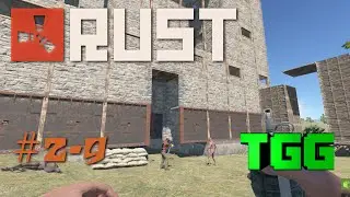 Rust- Youtuber Clan Wars Ep:9 BaP Main Base Raid