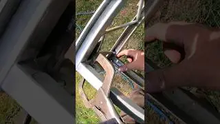 Mobile Aluminum MIG Welding Dock Repair #welding