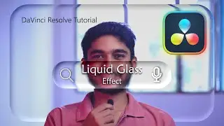 Apple's Liquid Glass Effect in DaVinci Resolve | Hindi Tutorial