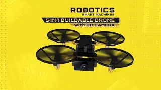 Robotics Smart Machines: 5-in-1 Buildable Drone