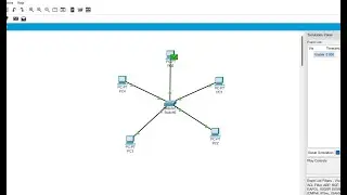 Star Topology using Cisco Packet Tracer || STAR TOPOLOGY ||
