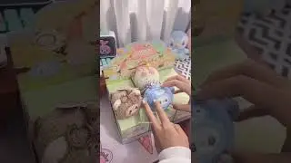 🐰 unboxing a box of blind boxes (help) #luckyemma #blindbox #blindboxopening #blindbag #cute #asmr