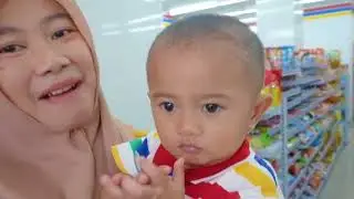 BAYI AZAM BELI JAJANAN 🍭 BUAT ALI SALSA | Ali vlog