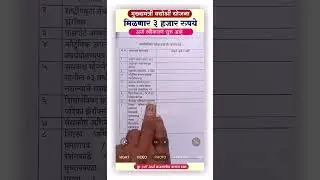 मुख्यमंत्री वयोश्री योजनेचे स्वीकारणे सुरु मिळणार ३ हजार रुपये mukhyamantri vayoshri yojana