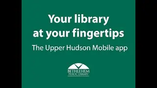 Introducing the mobile app for Bethlehem Public Library