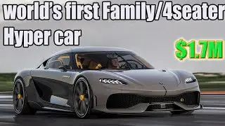 Koenigsegg Gemera | world's first 4 seater family hyper car