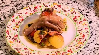 Жаркое из гусиных потрохов