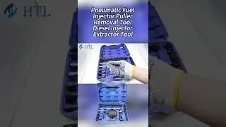 Ultimate Diesel Injector Extractor Tool - Universal Pneumatic Fuel Injector Puller