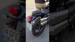 Triumph Street Scrambler 900 Start  