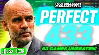 The PERFECT Positional Play FM24 Tactic! (53 Games Unbeaten!)