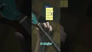 D Major Chord 🎸 #guitarlesson #guitarchords