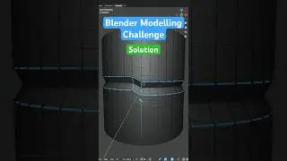 Blender Modelling Challenge Solution |  