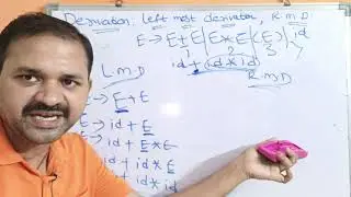 Derivation | Derivation Tree |Left Most Derivation|Right Most Derivation |TOC |Theory of Computation