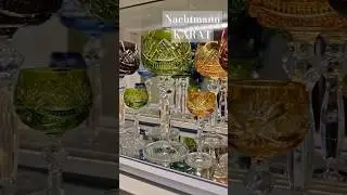nachtmann. немецкий цветной хрусталь. барахолка в германии. julia vintage. flohmarkt