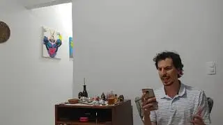 O poeta Guilherme Henz Franco lê conto do escritor Lucianno de Mendonaça em 20210820