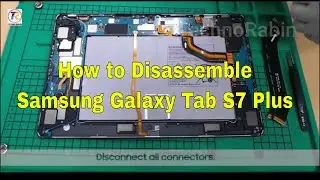 How to Disassemble SM-T975N Samsung Galaxy Tab S7 Plus