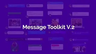 Message Toolkit V.2: (Mogrt) Premiere Pro pack