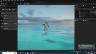 Made Sky and Water IN Unreal Engine 5.3