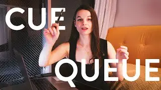 Here's your cue: stop using queue and cue incorrectly (English writing and grammar with Alisha)