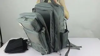 High quality oxford 900D waterproof molle tactical 45L sports gym backpack for camping hiking