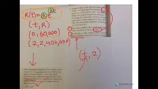 Exponential Model Problem