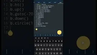 Python turtle graphic design😜😜🥰🥰 || python coding status 😍😜 