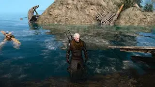 This stranded ship hides a lot of chests with good loot - Witcher 3