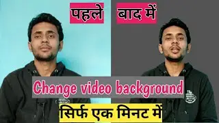 How To Change Video Background With Kinemaster||