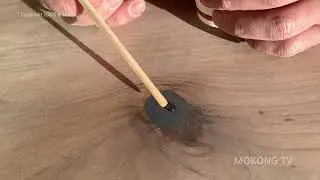Korean Walnut Motorized Standing Desk / Woodworking /