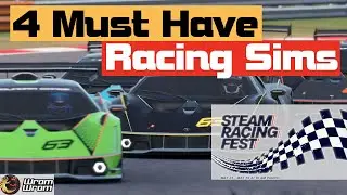 Good Racing Games For PC on the Steam Racing Fest