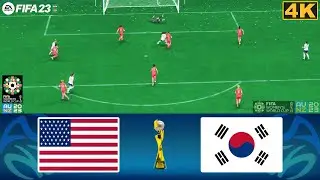 FIFA 23 - USA vs South Korea - FIFA Women's World Cup 2023 Final - Full Match - Gameplay PC