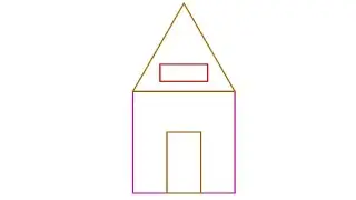 How to draw House in scratch and pictoblox|